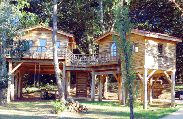 Les cabanes du Tertre, Urval, Dordogne, accommoatie Aquitaine