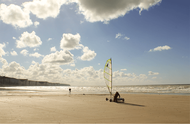 Activiteiten in Picardië: strandzeilen